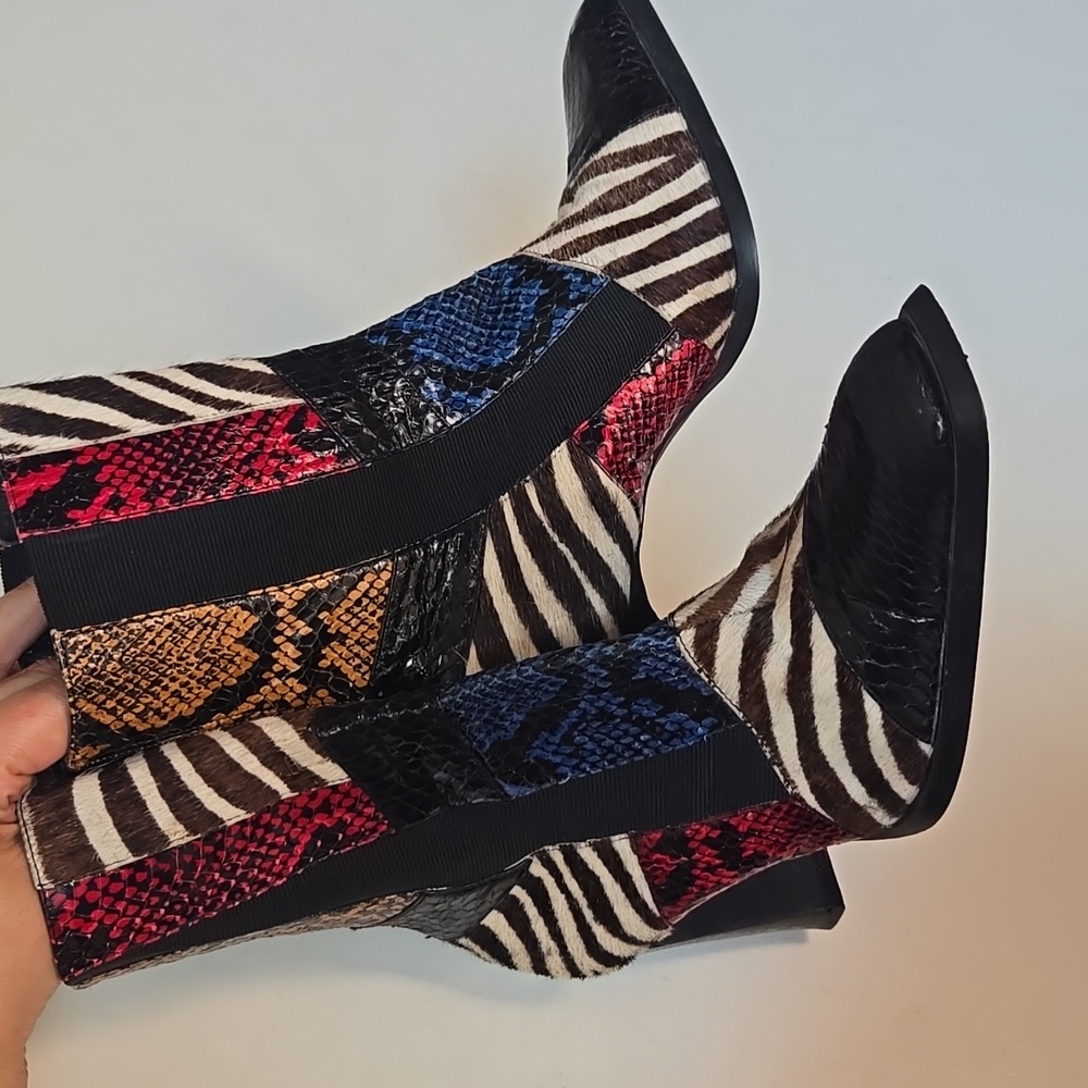 Vintage Zebra Calf Boots - Picture 7 of 7